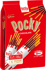 Pocky Chocolate (nine packets)
