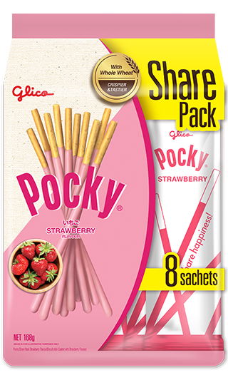 Pocky Strawberry Family Pack