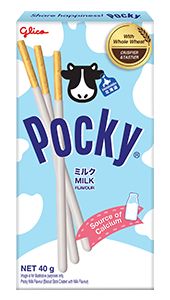 百奇牛奶味装饰饼干