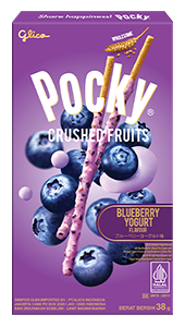 百奇果碎蓝莓酸奶味装饰饼干