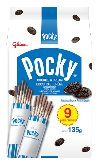 Pocky Cookies & Cream Family Pack (135g)