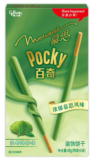 48g Pocky Rich Matcha Cream Covered Biscuit Sticks (Coating Type)