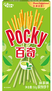 50g  Pocky Matcha Cream Covered Biscuit Sticks (Coating Type)