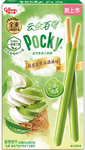 48g Relax Pocky Matcha ice cream Covered Biscuit Sticks (Coating Type)