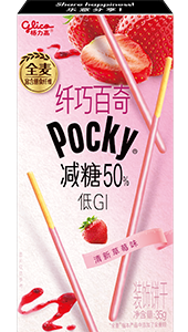 35g Pocky Slim Strawberry Cream Covered Biscuit Sticks（Coating Type）