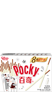Pocky Milk (Eight packets)
