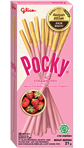 百奇草莓味装饰饼干