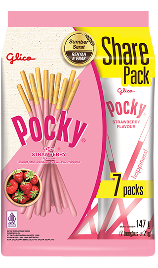 Pocky Strawberry Share Pack