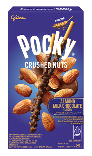 Pocky Crushed Nuts Almond Milk Chocolate