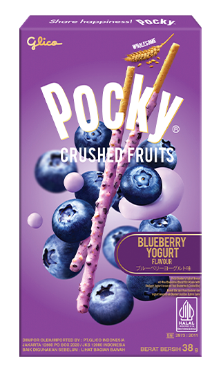 百奇果碎蓝莓酸奶味装饰饼干