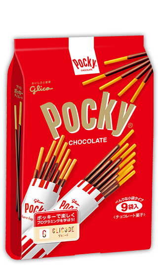 Pocky Chocolate (nine packets)