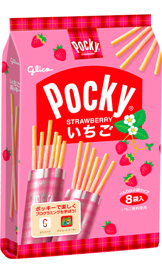 百奇Pocky草莓味＜8袋＞