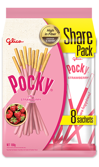 Pocky Strawberry Share Pack