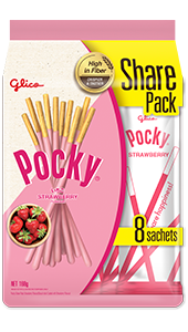 Pocky Strawberry Share Pack