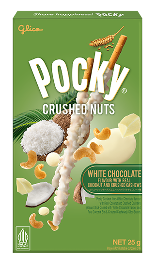 Pocky Crushed Nuts White Chocolate