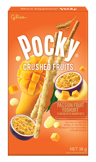 Pocky Crushed Fruits Passion Fruit Yoghurt