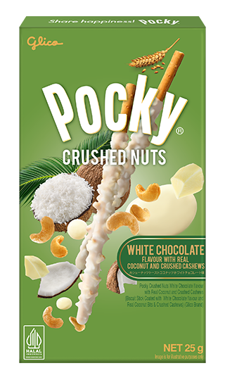 Pocky Crushed Nuts White Chocolate
