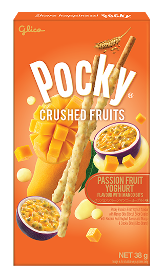 Pocky Crushed Fruits Passion Fruit Yoghurt