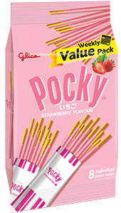 Pocky Strawberry Family Pack
