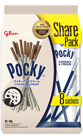 Pocky Cookies & Cream Family Pack
