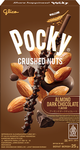 Pocky Crushed Nuts Almond Dark Chocolate