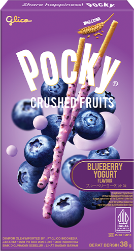 Pocky Crushed Fruits Blueberry Yoghurt