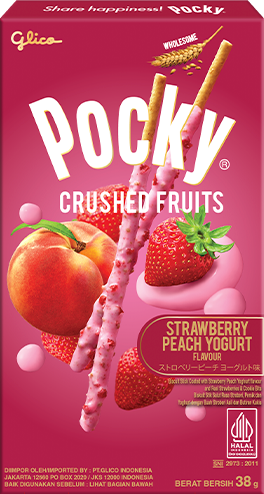 Pocky Crushed Fruits Strawberry Peach Yoghurt