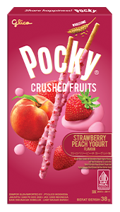 Pocky Crushed Fruits Strawberry Peach Yoghurt