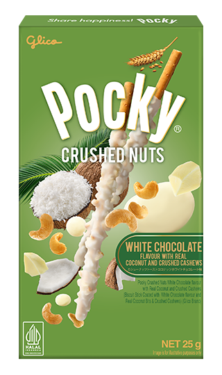 Pocky Crushed Nuts White Chocolate