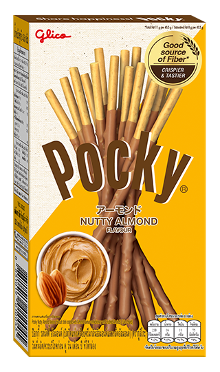 Pocky Nutty Almond Flavour｜EZAKI GLICO Pocky