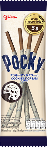 Pocky Cookies & Cream Flavour(Sachet)