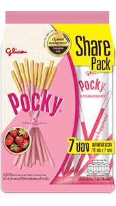 Pocky Family Pack Strawberry Flavour