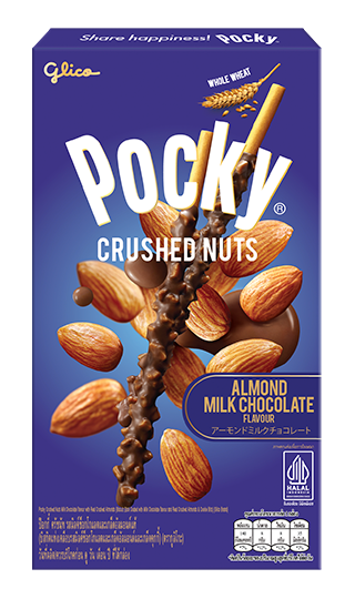 Pocky Crushed Nuts Almond Milk Chocolate