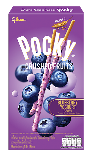 Pocky Crushed Fruits Blueberry Yoghurt