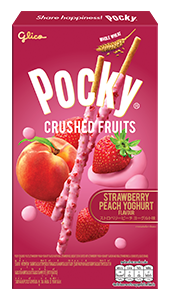 Pocky Crushed Fruits Strawberry Peach Yoghurt