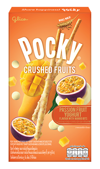 Pocky Crushed Fruits Passion Fruit Yoghurt