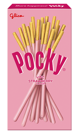 Pocky Strawberry Flavour Biscuit Stick