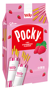 Pocky Strawberry Family Pack