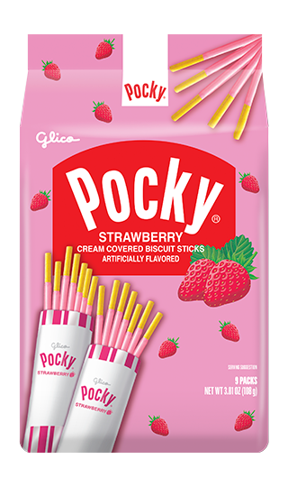 Pocky Strawberry Family Pack