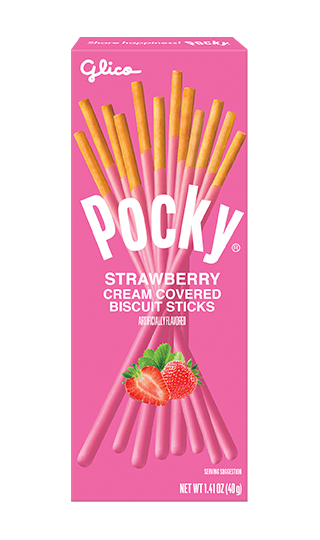 Pocky Strawberry (Half Size)