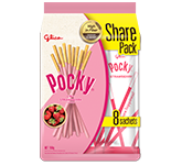 PockySkyさま専用 Pocky Share Pack Strawberry Flavour｜EZAKI GLICO Pocky