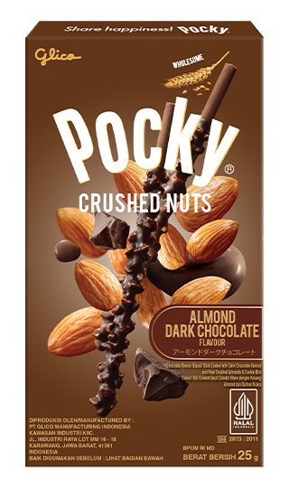 Pocky Crushed Nuts Almond Dark Chocolate