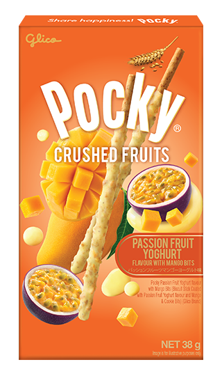 Pocky Crushed Fruits Passion Fruit Yoghurt